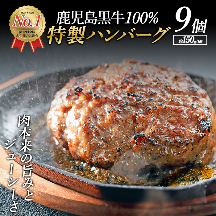 鹿児島黒牛特選ハンバーグ9個入り_chuzan-6124