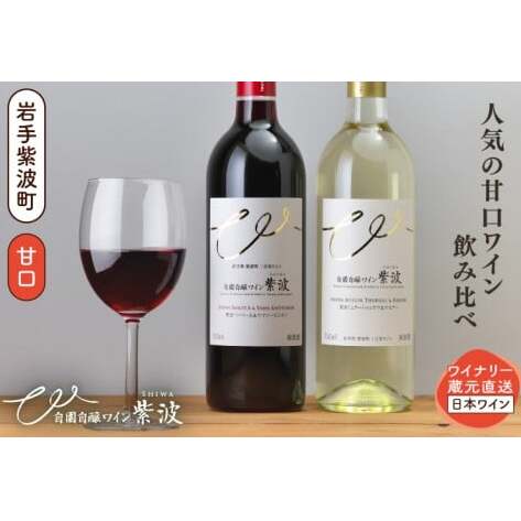 甘口ワイン赤白2本セット (AL099)