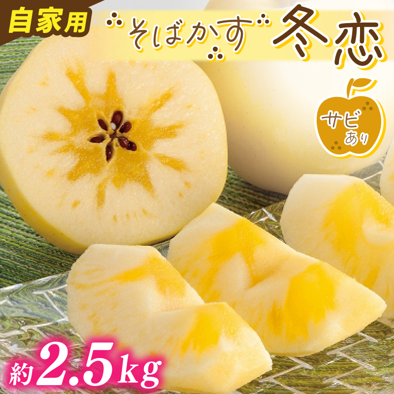 りんご 「そばかす冬恋」(自家用「冬恋 はるか」 サビ有) 糖度15度以上【先行予約 12月発送予定】 数量限定 ★サビあり りんご★ 岩手県産 りんご リンゴ 林檎 冬恋 はるか フルーツ くだもの 果物 訳あり 【冬恋研究会】 (AI023)