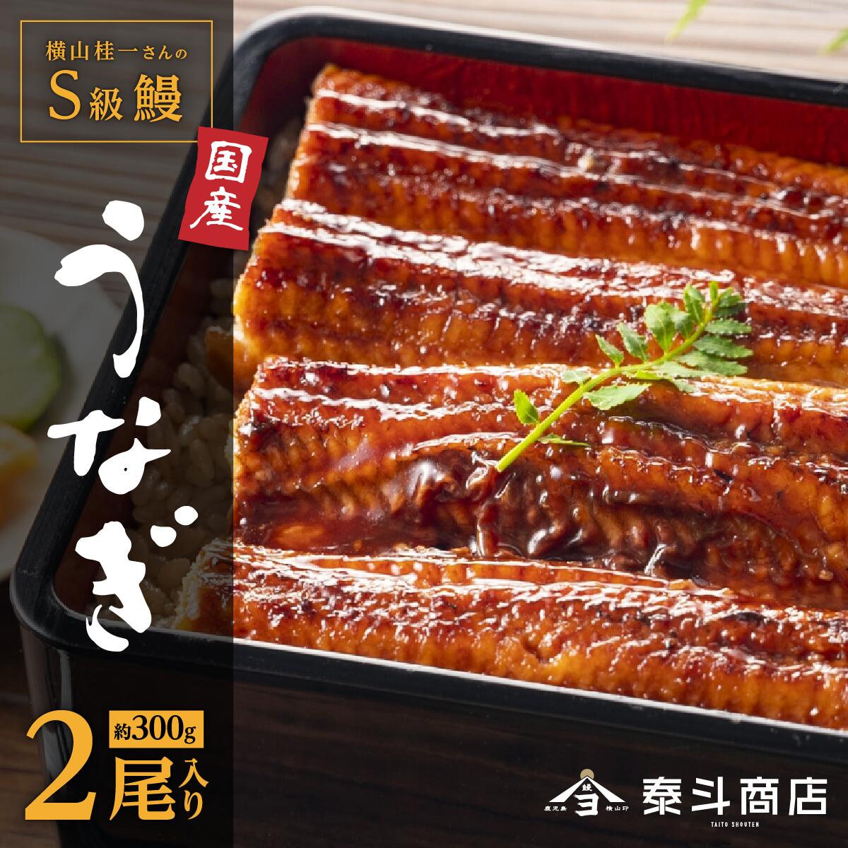 横山桂一さんのS級鰻　大２尾（計300g）