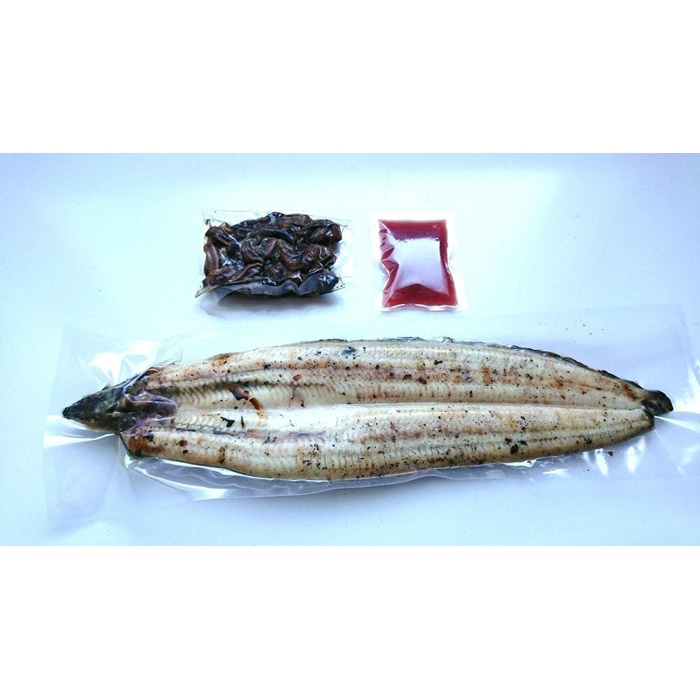 千歳鰻の白焼1尾・梅肉・焼肝セット