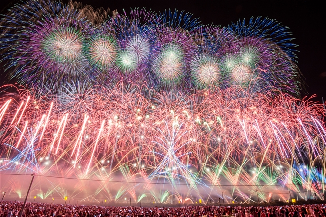 秋田県大仙市　花火大会