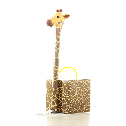 キリン型 噴霧器（足踏み式 消毒噴霧スタンド） 雑貨 日用品 消毒スタンド キッズ用 