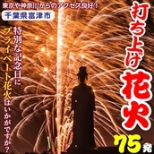 BZ-6z プライベート花火(個人向け打ち上げ花火) 2〜4号玉 計75発