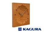 家具蔵 KAGURA 時計 ソアレ角 チェリー材 セイコークロック社製スイープムーブメント 掛け時計 天然木 茨城県 静音 おしゃれ 壁掛け時計 軽量 壁時計 北欧 シンプル 大きい アナログ オシャレ 木目調 チェリー無垢材 オイル仕上げ [(株)アイダ][ho1330]