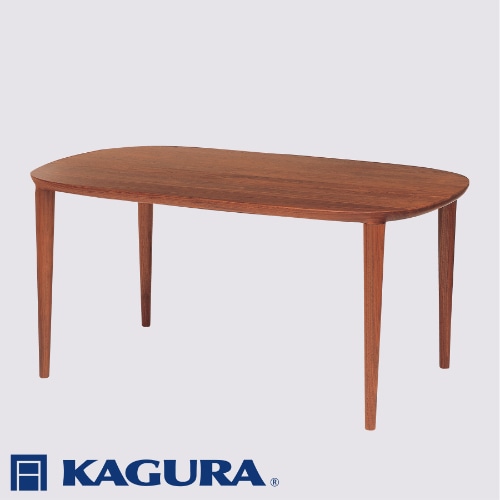 家具蔵 KAGURA テーブル グレース 1800 ウォールナット材 家具 ダイニング 木材 無垢材 職人 手作業 天然木 高級木材 無添加 安全 ジャパニーズモダン 高級家具 熟練 無着色 おしゃれ 天然木無垢材 温もり シンプル 洗練 【（株）アイダ】 【ho1094】