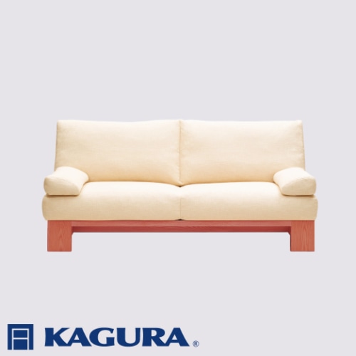 家具蔵 KAGURA 3Pアームレスソファ モデルノ チェリー材 チェリー無垢材 天然木 無着色 家具 ソファー 3人掛け sofa リビングソファー 木材 無垢材 職人 手作業 温もり シンプル 洗練 茨城県 ソファ ローソファー ソファベッド アームレス ho1157