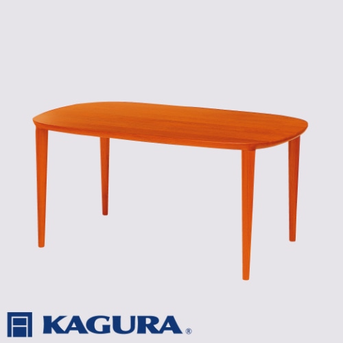 家具蔵 KAGURA テーブル グレース 1450 チェリー材 家具 ダイニング 木材 無垢材 職人 手作業 天然木 高級木材 無添加 安全 ジャパニーズモダン 高級家具 熟練 無着色 おしゃれ 天然木無垢材 温もり シンプル 洗練 ( B-123 )