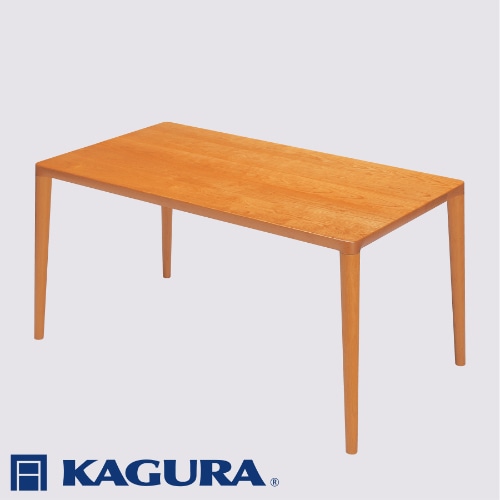 家具蔵 KAGURA テーブル エミネント 1650 チェリー材 家具 ダイニング 木材 無垢材 職人 手作業 天然木 高級木材 無添加 安全 ジャパニーズモダン 高級家具 熟練 無着色 おしゃれ 天然木無垢材 温もり シンプル 洗練 ( B-135 )