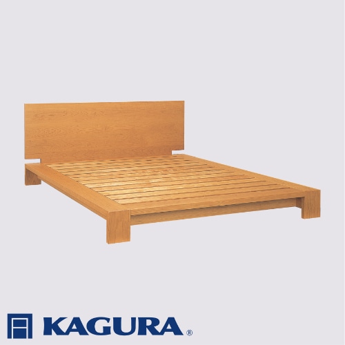 家具蔵 KAGURA ベッドフレームモデルノハイヘッド クイーン チェリー材 家具 寝具 寝室 木材 無垢材 職人 手作業 天然木 高級木材 無添加 安全 ジャパニーズモダン 高級家具 熟練 無着色 おしゃれ 天然木無垢材 温もり シンプル 洗練 ( B-229 )