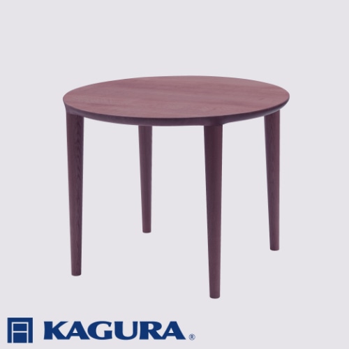 家具蔵 KAGURA ラウンドテーブル エミネント 1200 ウォールナット材 家具 ダイニング 木材 無垢材 職人 手作業 天然木 高級木材 無添加  安全 ジャパニーズモダン 高級家具 熟練 無着色 おしゃれ 天然木無垢材 温もり シンプル 洗練 ( B-146 ) | 茨城県常陸大宮市 | JRE