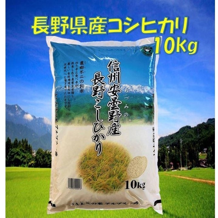 米 コシヒカリ 長野県産 10kg