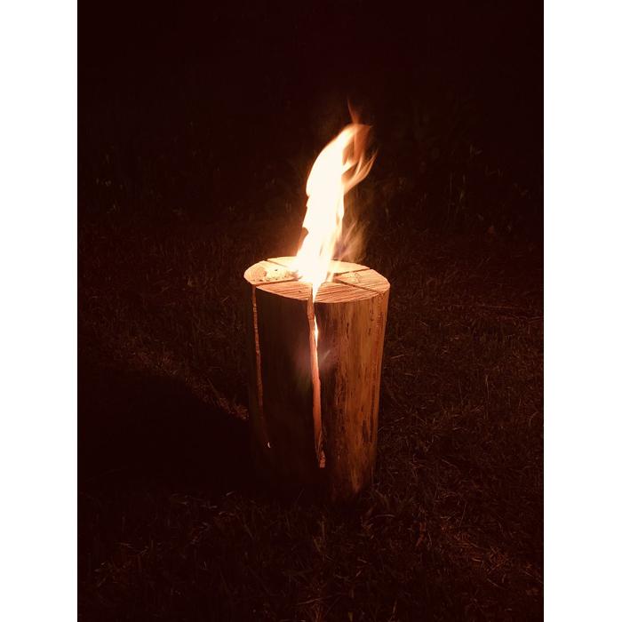 スウェーデントーチ 火花着火のスターター付き