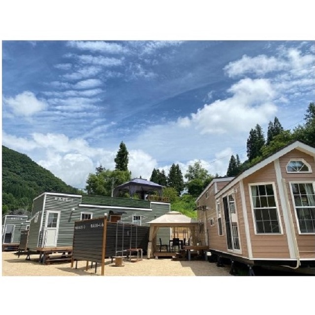 露天風呂付トレーラーハウス 宿泊ギフト券　45,000円分