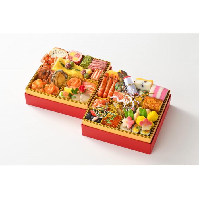 【ANAクラウンプラザホテル新潟】生おせち 和洋中二段重 芙蓉(2025年12月31日着)