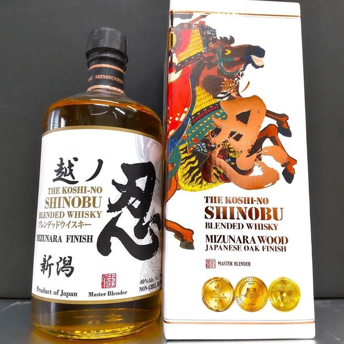 越ノ忍ウイスキー ブレンデッド700ml 2種セット