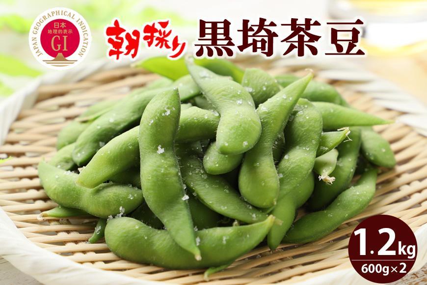 くろさき茶豆1.2kg  2025年8月発送 〈ＧＩ登録産品〉