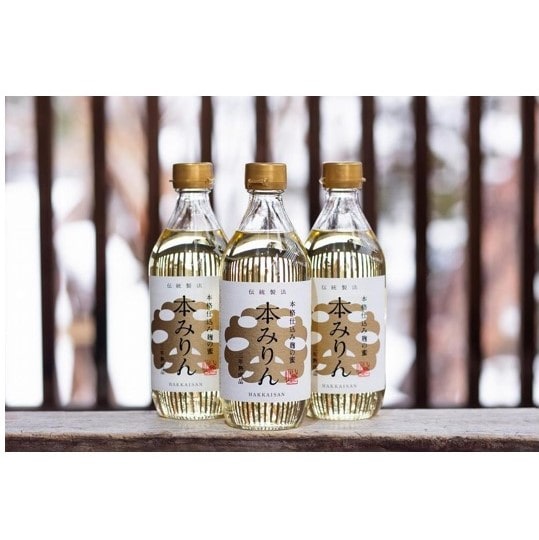八海山 本みりん 三年熟成「麹の蜜」3本セット