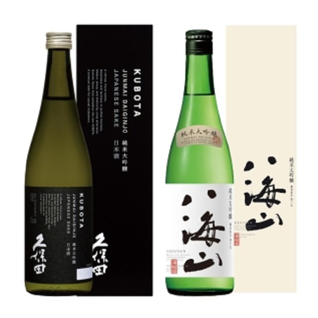新潟の純米大吟醸セット（久保田・八海山）