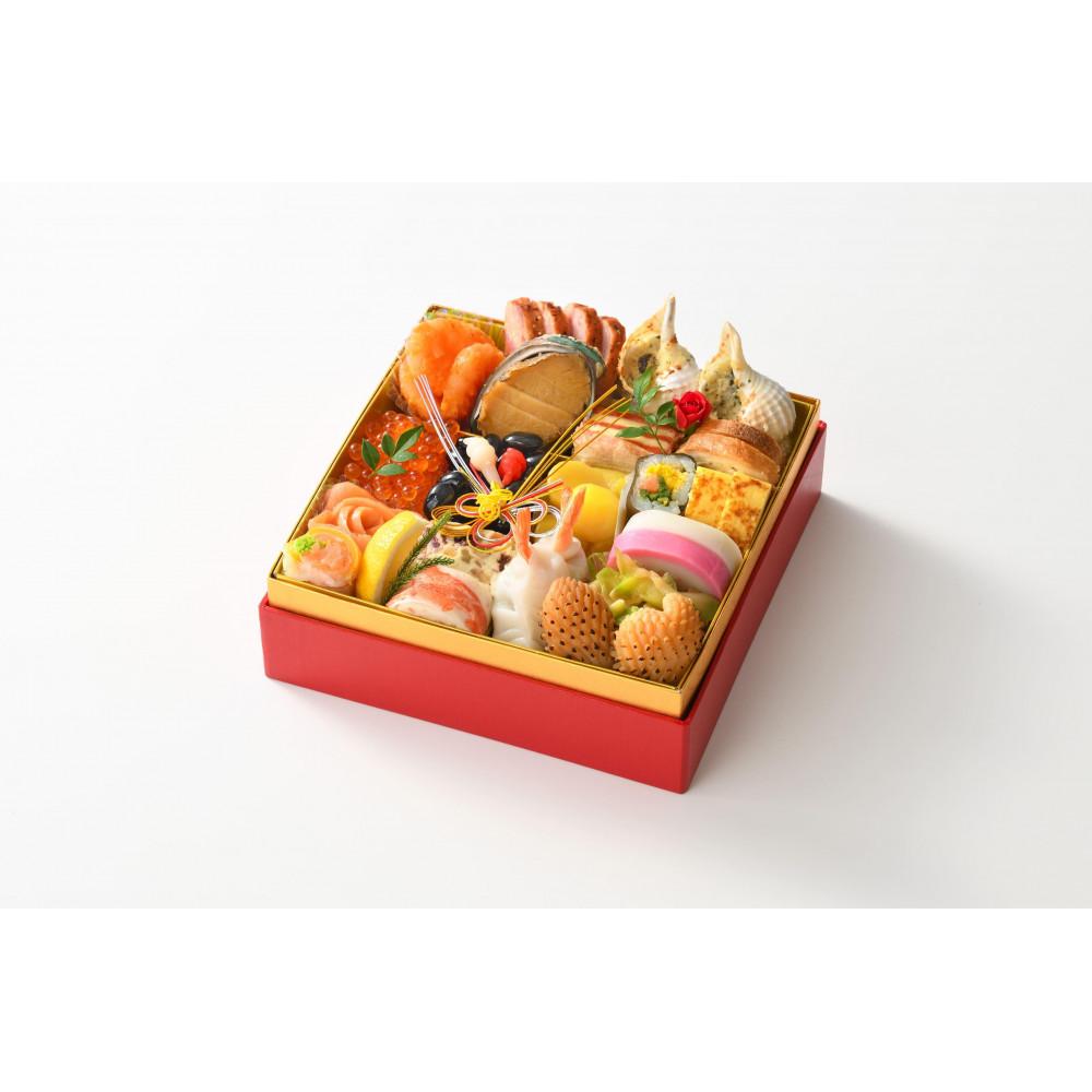 【ANAクラウンプラザホテル新潟】生おせち 和洋中一段重 招福(2025年12月31日着)