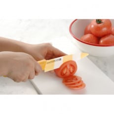 フォーエバー　抗菌カラーセラミック包丁14cmイエロー【1501230】