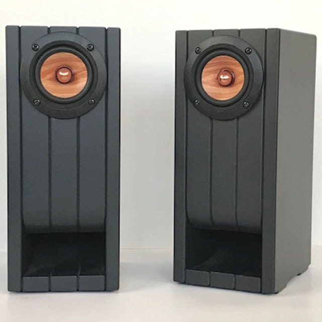 米松バックロードスピーカー　＆　ホーンツィーター　ペア 自作バックロードホーンスピーカーにツイーターを追加する
