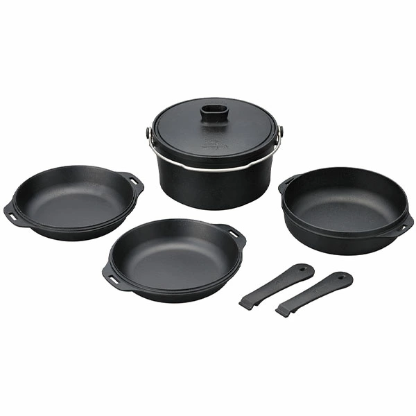 スノーピーク コンボダッチデュオ CS-550 (Snow Peak) キャンプ用品 アウトドア用品 ダッチオーブン【062P010】