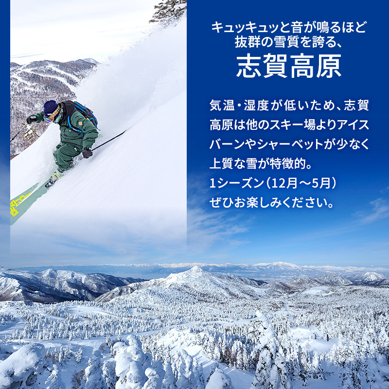 ハ*シ様 奥志賀高原スキー場 早割リフト1日券 奥志賀高原スキー場 早割リフト1日券＜全日＞ | SURF＆SNOW |