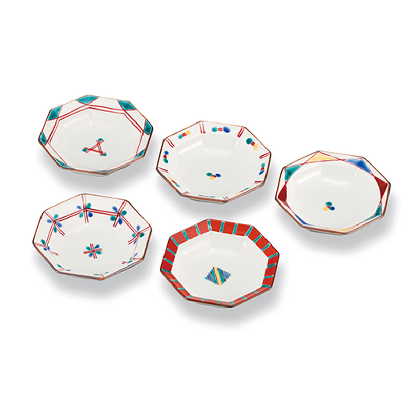 3.3号皿揃　絵変わり 民芸品 工芸品 雑貨 食器 小皿 お皿 プレート キッチン雑貨 キッチン用品 