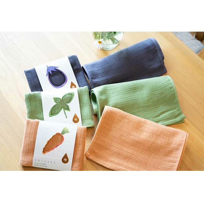 雫〜SHIZUKU〜キッチンタオル 7枚[泉州タオル 国産 吸水 普段使い シンプル 日用品] 099H2971