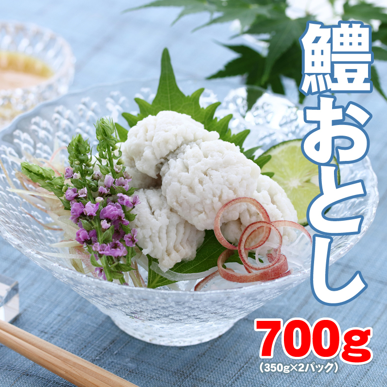 地物 手作り鱧おとし(湯引きはも)700g からし酢みそ・梅肉付 kgp0065