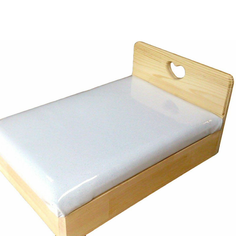 手作り木製 お人形用ベッド 099H2192