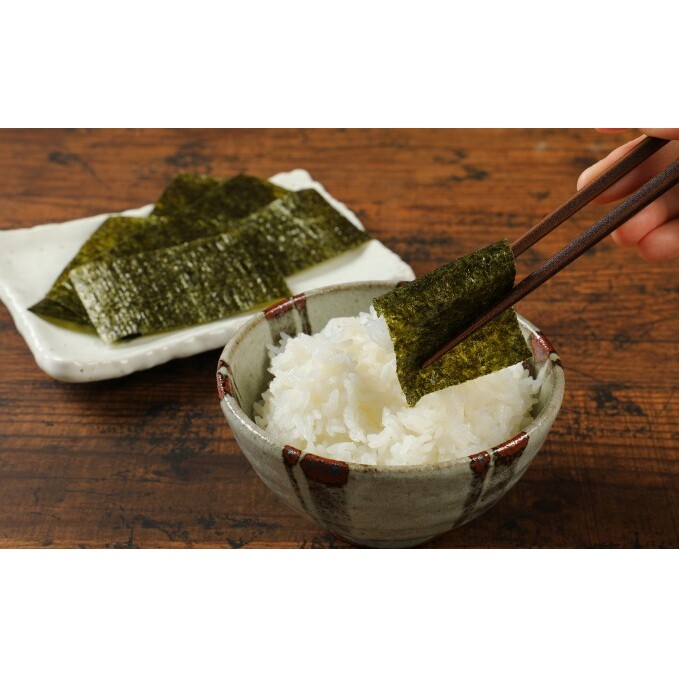 福岡有明のり 有明海柳川産 海苔詰合せ3種(6本入り) のり 魚介類
