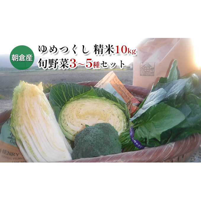 米 10kg 季節野菜 セット 精米 ゆめつくし お米 詰合せ