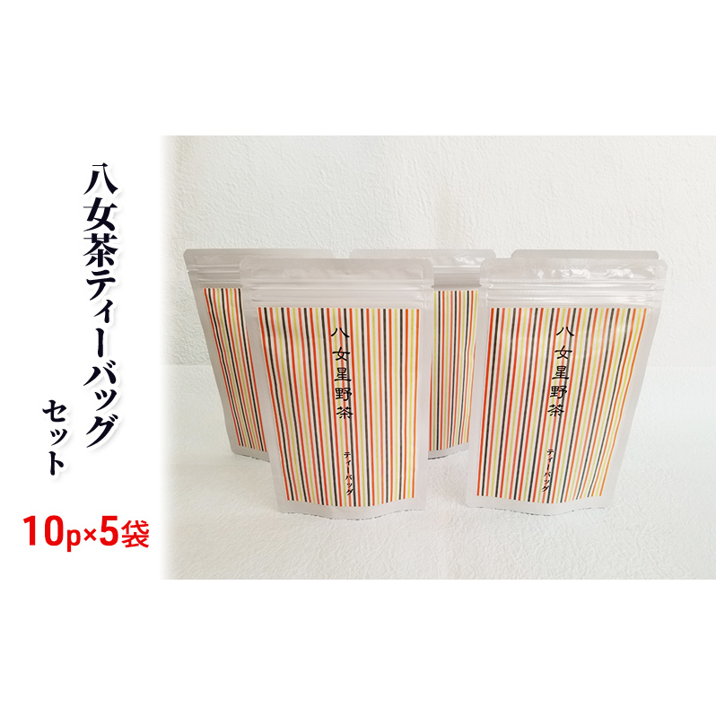お茶 ティーバッグ 10p入り×5袋 八女茶 緑茶 煎茶 星野茶