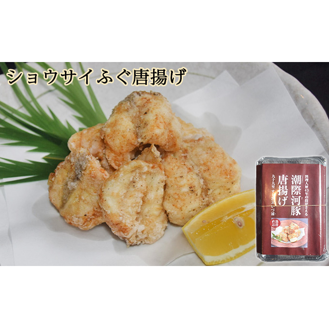 ショウサイふぐ唐揚げ 魚貝類 海の幸 海鮮 から揚げ用 肉厚 ジューシー ふぐの旨味 おつまみ 夕食の一品 おかず お酒のあて 魚 魚料理 和食 フグのから揚げ