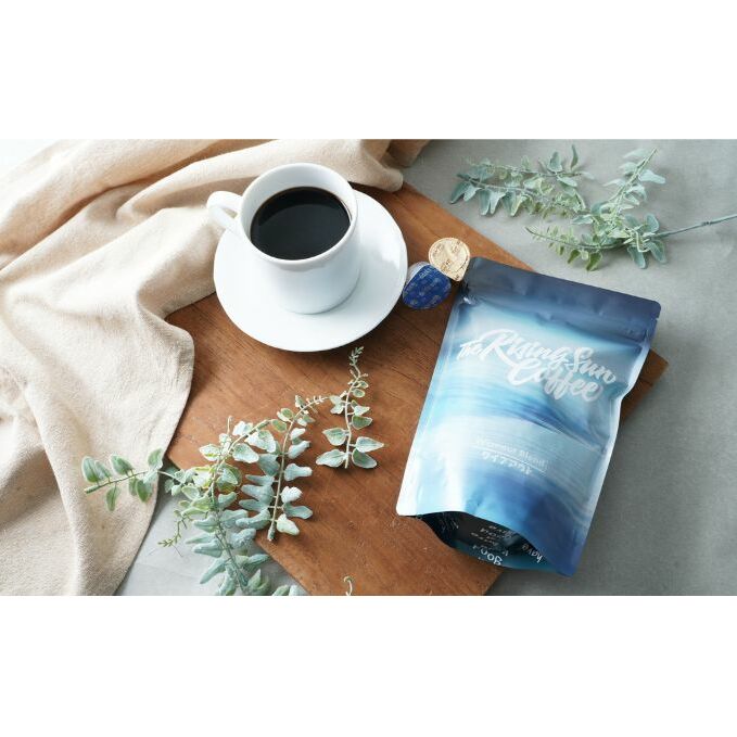 【SUNNY】The Rising Sun Coffee ワイプアウトブレンド 200g×2セット 豆 ライジングサンコーヒー