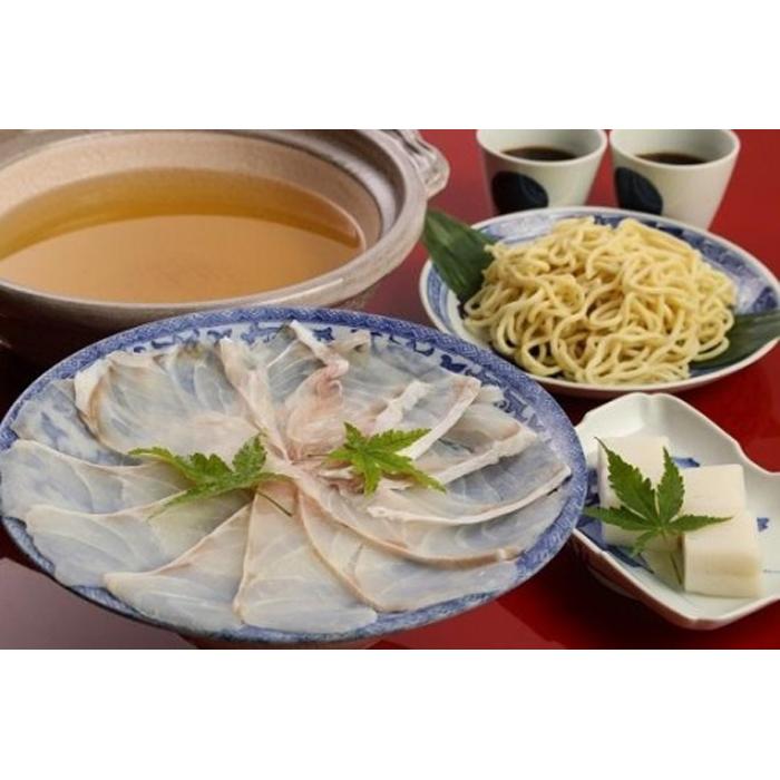 【AB610】【長崎産天然クエ】冷凍クエしゃぶセット2人前