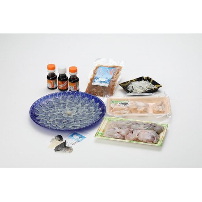 【AB165】とらふぐ刺身とちり鍋セット