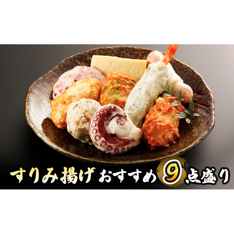 すりみ揚げ G-9 すりみ揚げおすすめ9点盛り 詰め合わせ セット
