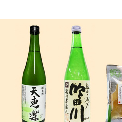 お酒 「天恵楽」と「吟田川」呑み比べ・地酒漬の珍味もセット 日本酒 酒 アルコール 珍味