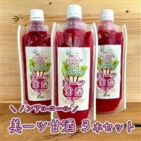 美ーツ(ビーツ)甘酒 200g×3本セット〈ノンアルコール〉濃縮タイプ