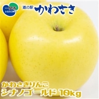 【先行予約】道の駅かわさき りんごギフト シナノゴールド 10kgセット