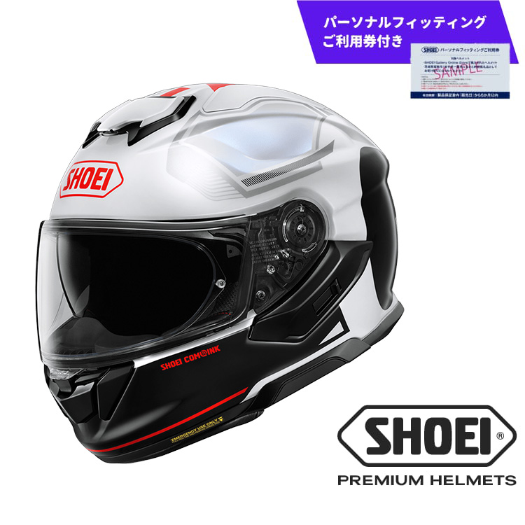 SHOEIヘルメット GT-Air 3 MIKE TC-6 (WHITE/BLACK) Lサイズ パーソナルフィッティングご利用券付 バイク フルフェイス ショウエイ バイク用品 ツーリング SHOEI品質 shoei スポーツ メンズ レディース