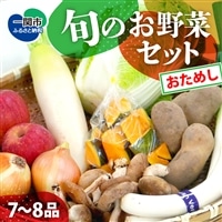 [注文が来てから収穫発送!]収穫したばかりの新鮮野菜セットお試しコース [7〜8品]