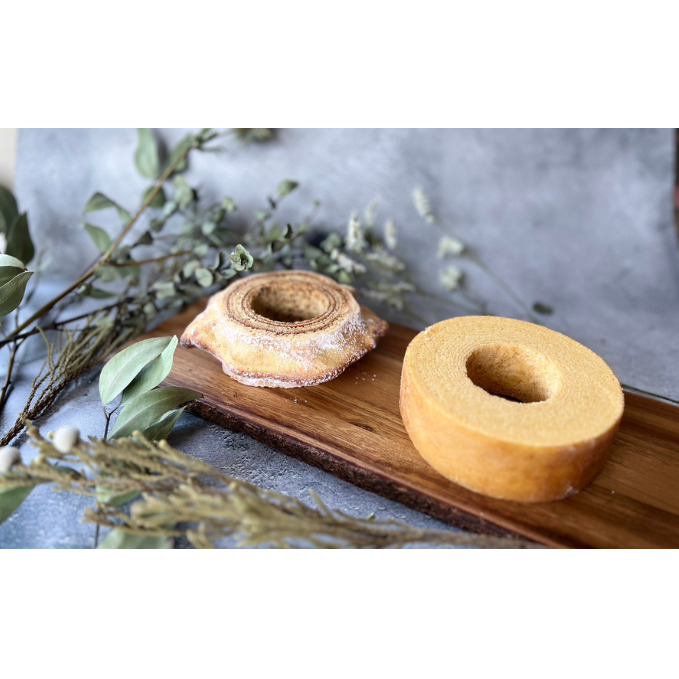 NIIGATAひかりBAUM ソフト&ハード お菓子 スイーツ バウムクーヘン 焼き菓子 おやつ 玄米粉使用 グルテンフリー もっちり 焼き菓子セット