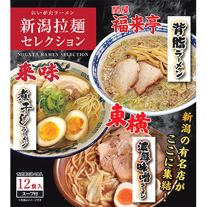 新潟拉麺セレクション 3種6袋セット 麺類 ラーメン