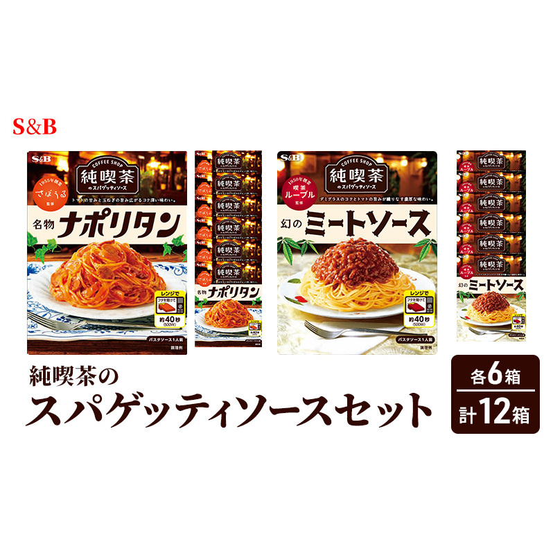 S&B 純喫茶のスパゲッティソースセット