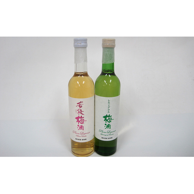 若狭梅酒2種2本飲み比べセット(化粧箱入り)500ml お酒 洋酒 リキュール