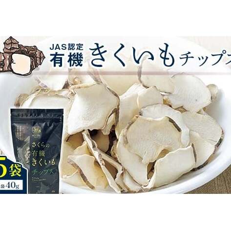 菊芋チップス　5袋入り 北海道産 n-0081